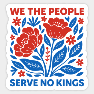 No-kings-in-america Sticker